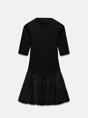 Zara poplin dress size small